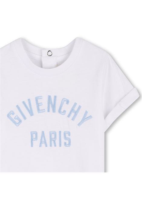 T-shirt con logo GIVENCHY KIDS | H3123010P